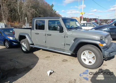 2020 Jeep Gladiator Sport S 4X4 z USA, uszkodzony, nr VIN 1C6JJTAGXLL168821